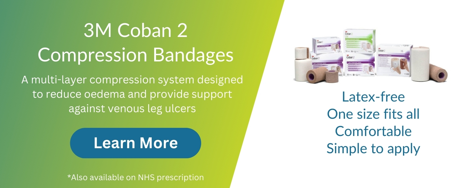 3M Coban 2 Compression Bandages Banner