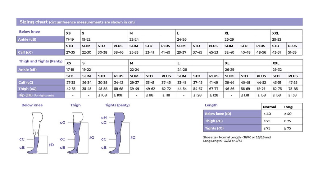 Sigvaris Style Transparent (15-20mmHg) Below Knee