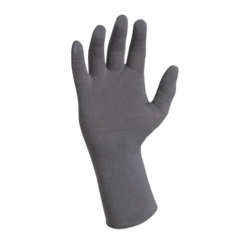 Skinnies Silk Gloves Grey