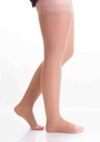 Altiform Class 2 (18-24mmHg) Thigh Length Stockings Beige Open Toe