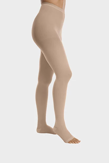 Juzo Basic Tights Almond (Open Toe)