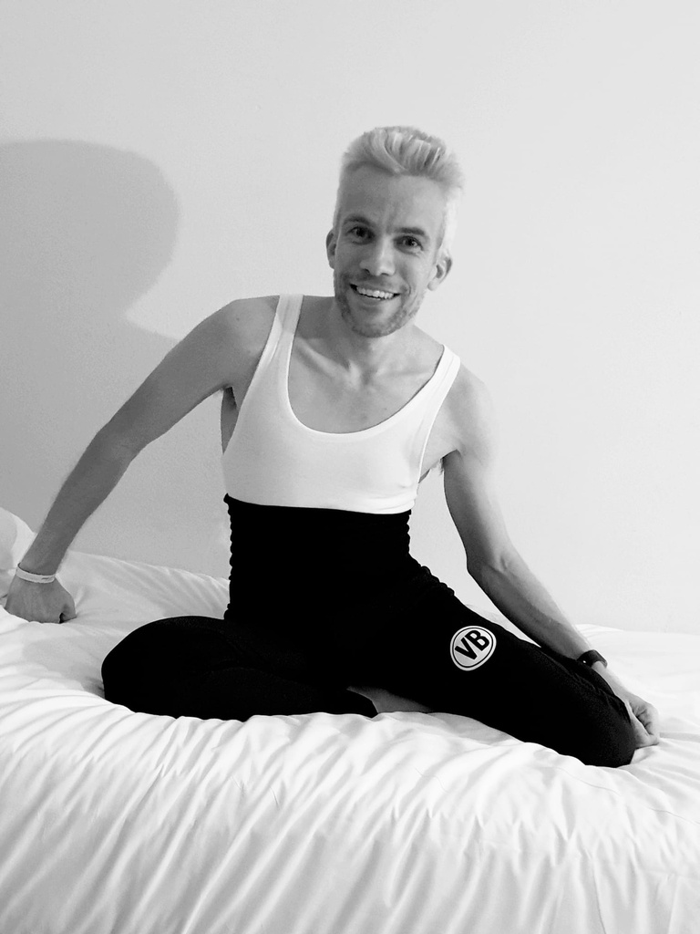 Vanilla Blush Hernia Support Vest (Men)
