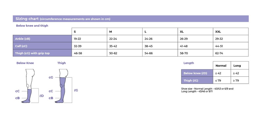 Sigvaris Essential Coton 20-36mmHg Below Knee