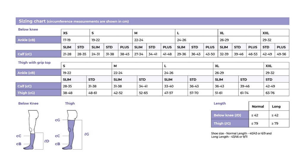 Sigvaris Essential Microfibre 15-20mmHg Thigh High with Grip Top