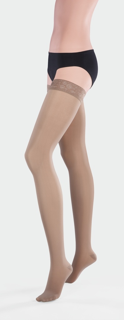 Juzo Inspiration Thigh High With Pattern Silicone Border