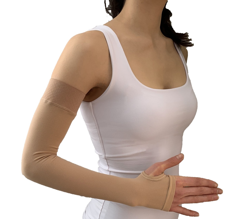 Gloria Med Armsleeve with Grip Top & Mitten