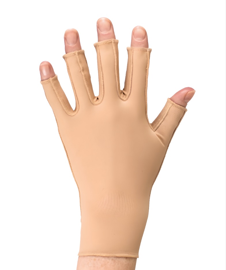 Haddenham Microfine Glove (20-36mmHg) with Compressive Fingers