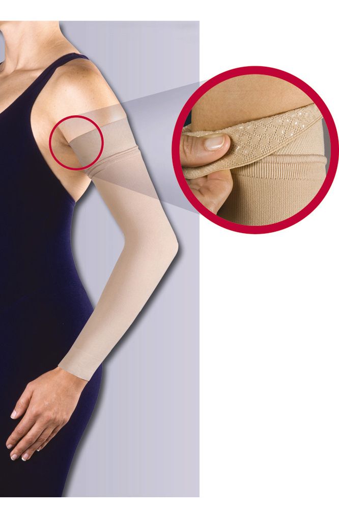 JOBST Bella Lite Class 1 (15-20mmHg) Armsleeve with Silicone Band