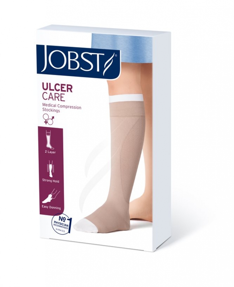 Jobst Ulcercare Medical Stocking &amp; Compression Liners (1 Stocking And 2 Liners) Without Zip