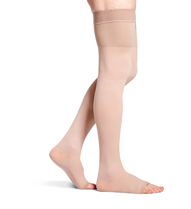 Sigvaris Traditional 500 Class 2 (23-32mmHg) Thigh High With Knobbed Grip Top