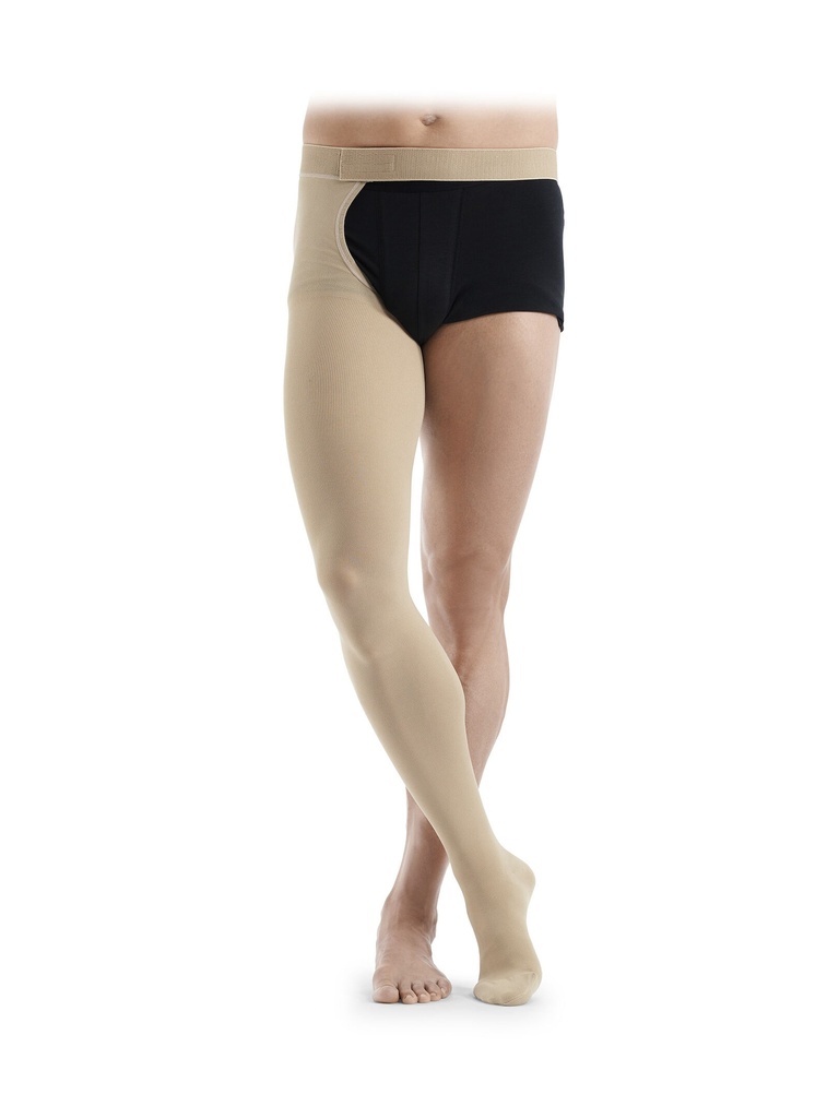 Sigvaris Essential Thermoregulating Thigh High Stocking with Waist Attachment