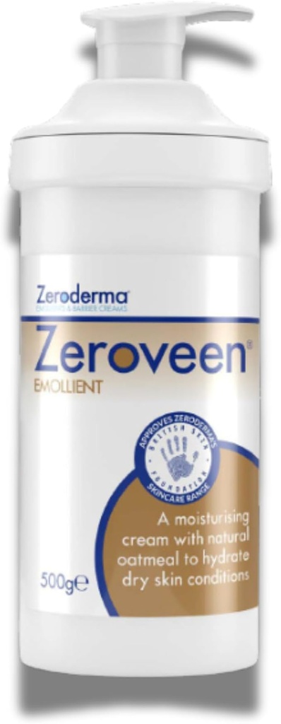 Zeroderma Zeroveen Emollient Cream (500g)
