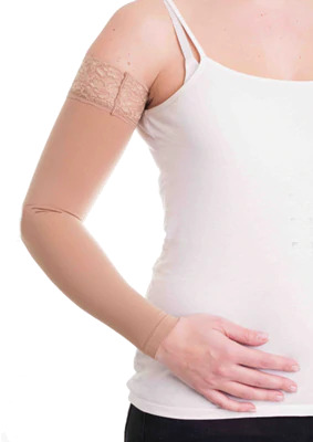 Altiven Class 1 (18-21mmHg) Armsleeve with Grip Top & Elbow Pouch