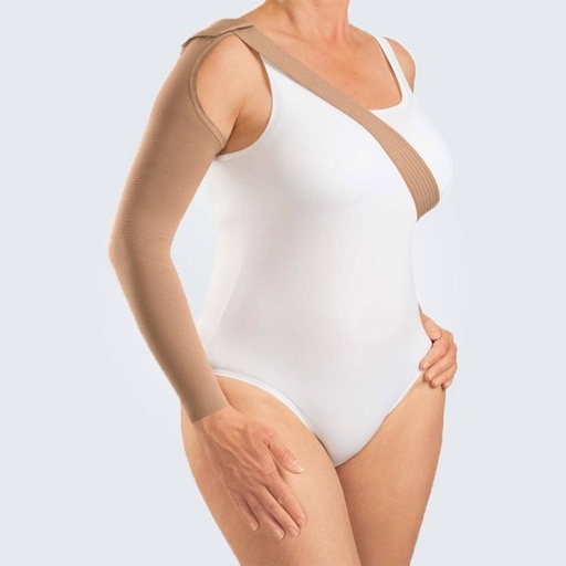 Mediven Harmony Class 1 (15-21mmHg) Combined Armsleeve with Shoulder Cap (Extra Wide)