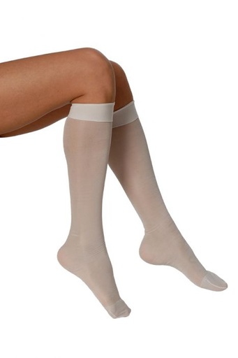 DermaSilk Knee Length Undersocks (2 pairs)