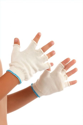 DermaSilk Fingerless Gloves (Child)