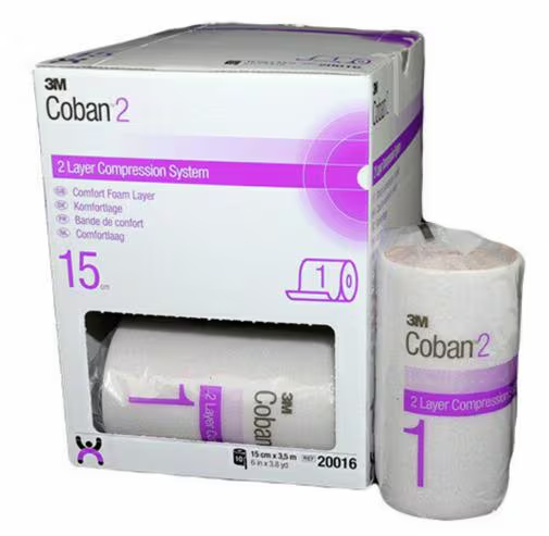 [Pipcode 365-4902] (20016) Coban 2 Comfort Foam Layer - 15cm x 3.5m (Singles)