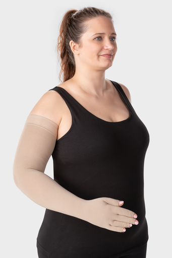 Juzo Classic Seamless Combined Armsleeve with Grip Top and Glove (Max)